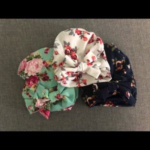 Stretchy baby hat bundle